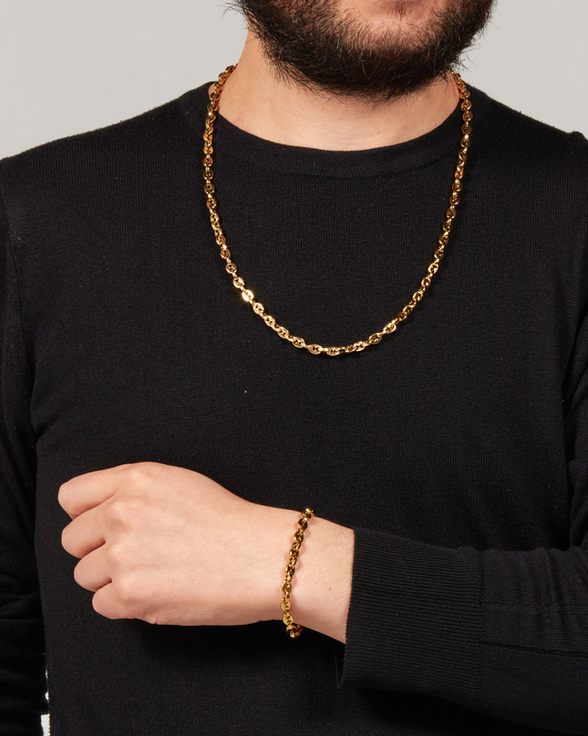 COMBO GUCCI Cadena + Manilla