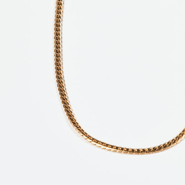 EXORIS – Cadena Grabada –  6 mm x 65 cm.