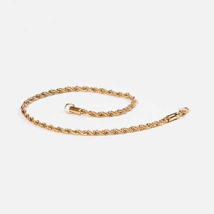 RHAENOR – Tobillera Lazo –  3 mm x 25 cm.